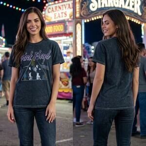 Pink Floyd Forever 21 Black T-Shirt Womens Small 34-36 Graphic Tee NWT